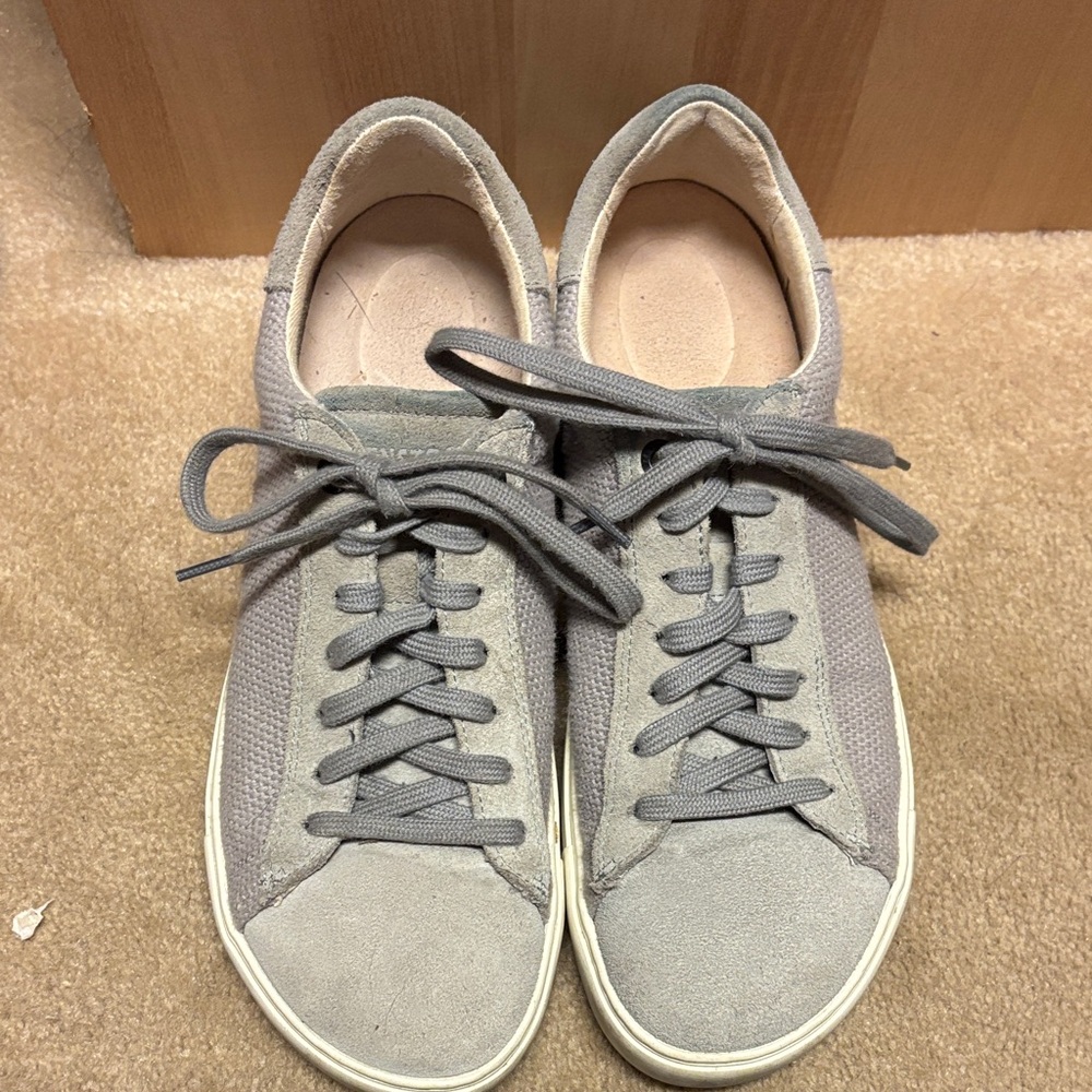 Women’s Grey Birkenstocks  Casual Sneakers